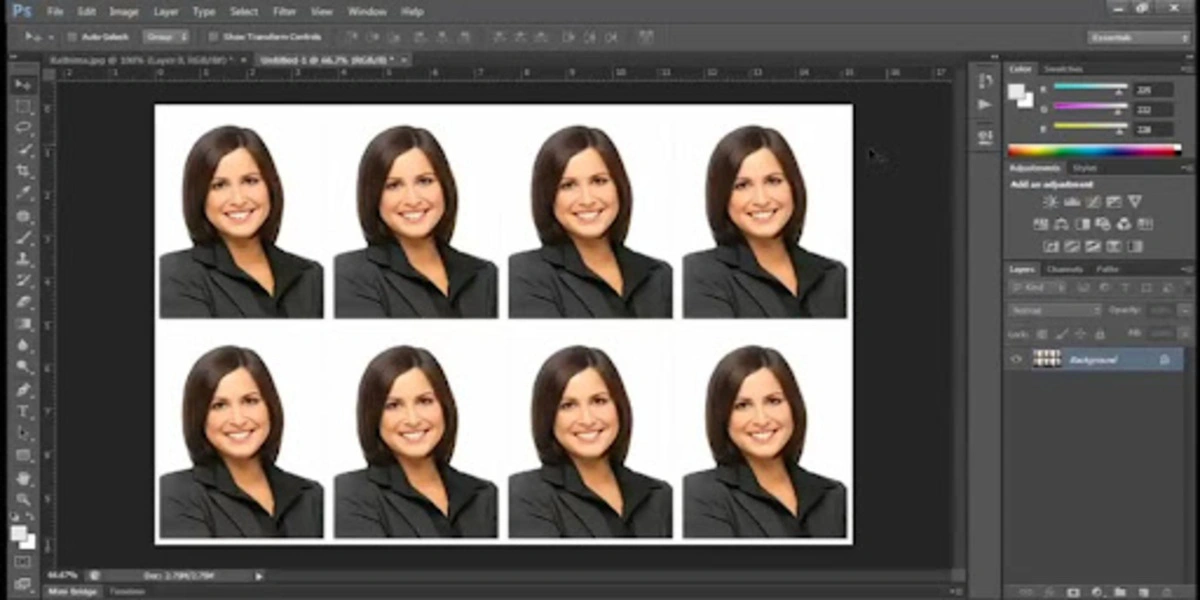 How to Make a Passport Size Photo in Photoshop in 2024